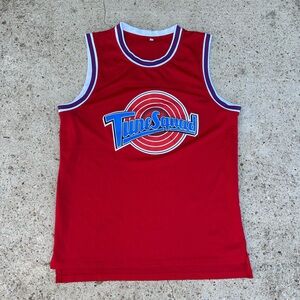 Vintage 90s Space Jam Tune Squad #10 Lola Bunny Jersey Relaxed Fit Red XL